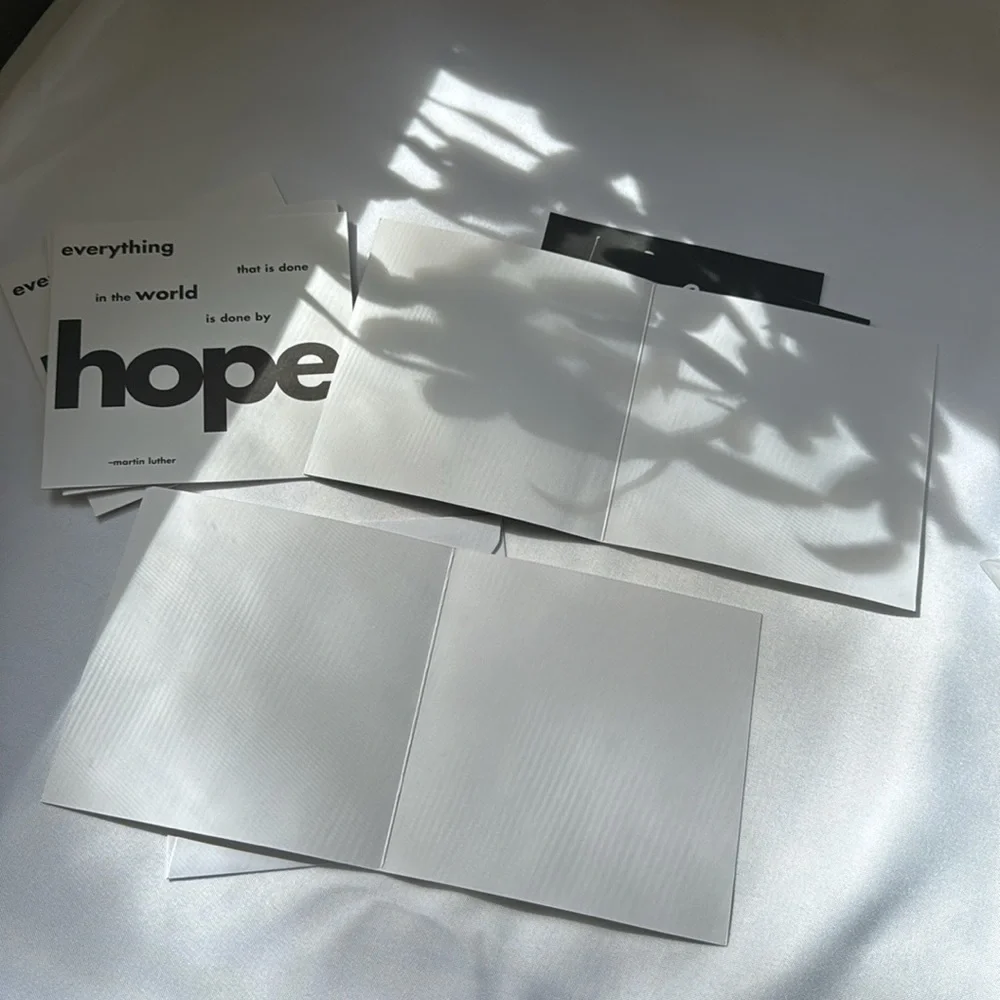 Quotable notecards Hope love praise live remnants set of 7